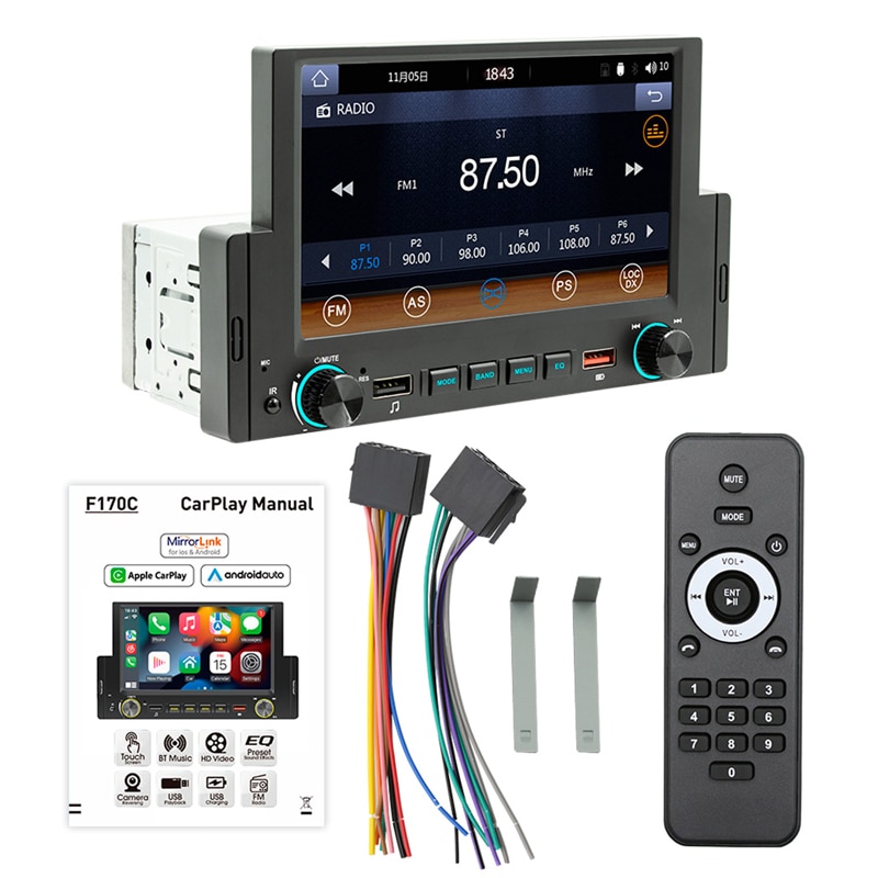 Car Radio GPS Android 2 Din CarPlay Bluetooth Handsfree Android