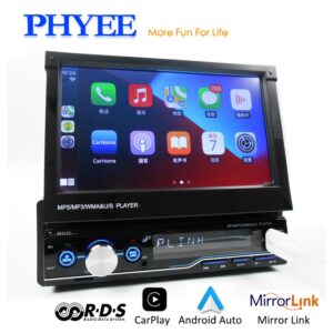 1 Din Universal Car Radio 6.2 Inch MP5 Multimedia Player Autostereo Android  Carplay MirrorLink Bluetooth with Cam F170C