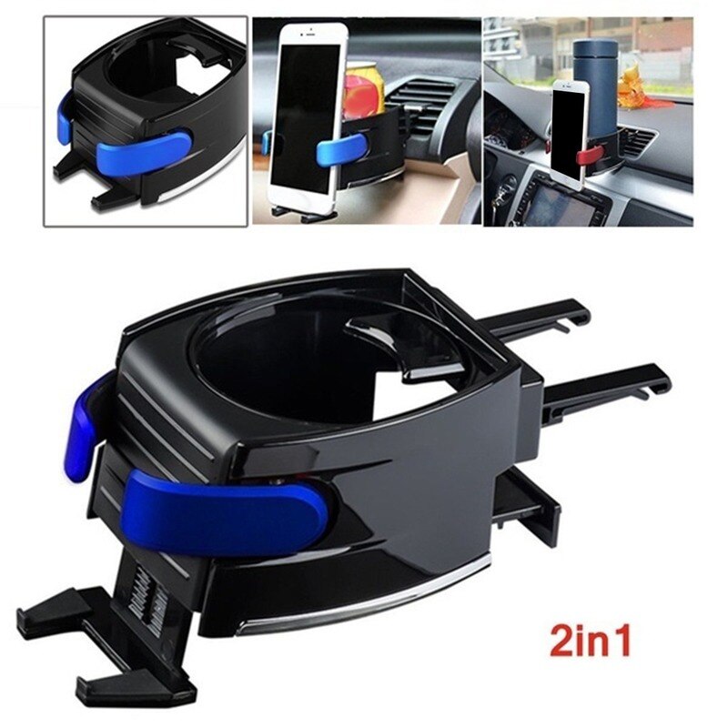 915 Generation 2PC Car Retractable Cup Holder Air Vent Outlet