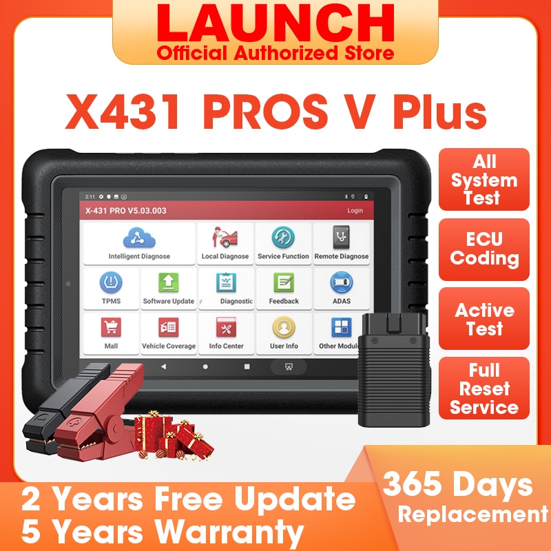 Launch X431 Pro5 Auto Diagnostic Tool (2 Years Free Update)