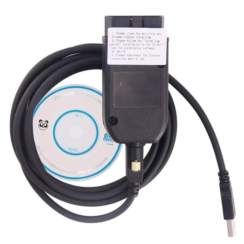 HEX ATMEGA162+16V8B+FT232RQ VAG 21.9 OBD2 Test Cable for Volkswagen / Audi,  Software Version: Spanish 22.3.1