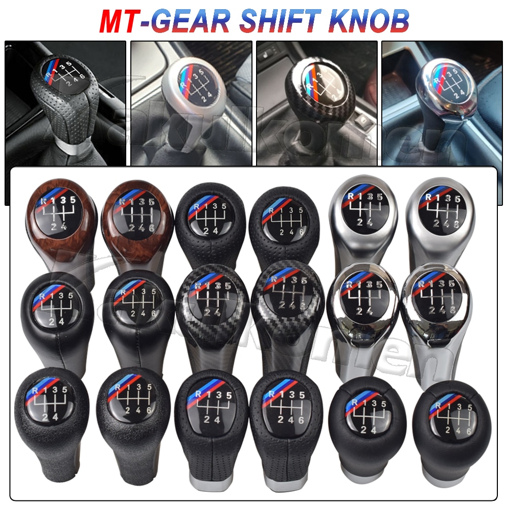 5 6 Speed Car Gear Shift Knob Handle Ball For BMW 1 3 5 6 Series