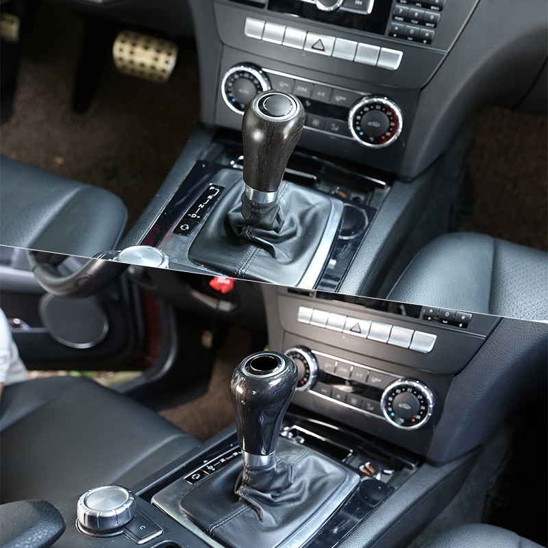 Car Gear Knob Cover Trim Accessories Suitable for Mercedes Benz