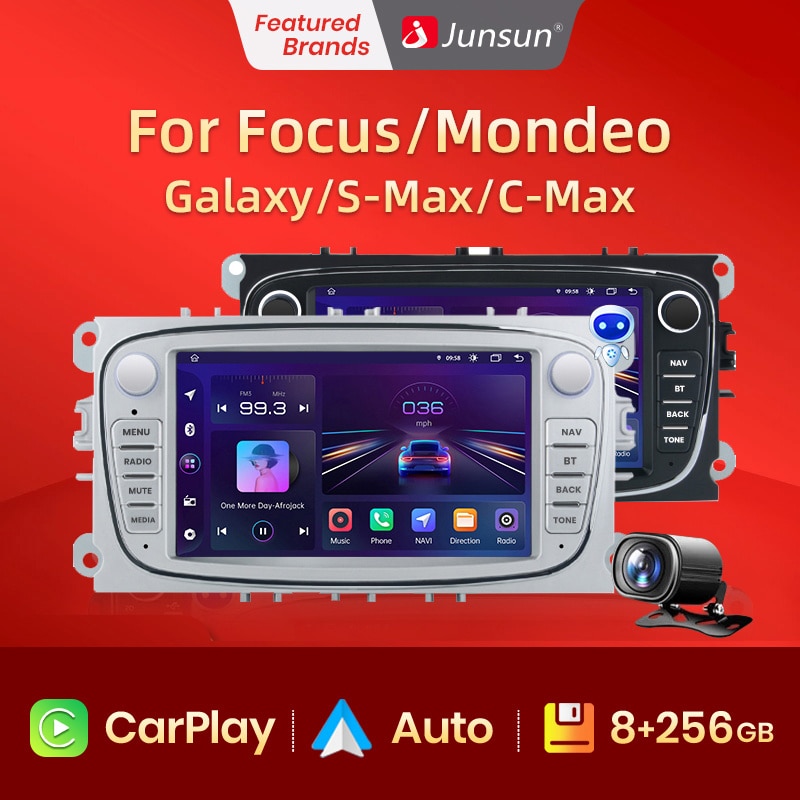 Cheap Junsun V1 AI Voice Wireless CarPlay Android Auto Radio for