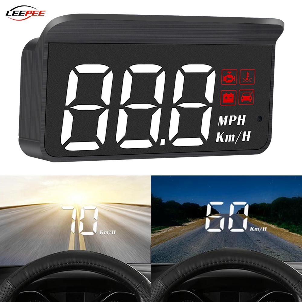 X5 Car HUD Head Up Display Automatic Matching Overspeed Warning System  Projector