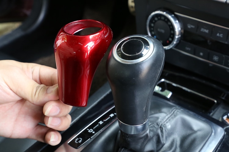 Car Gear Shift Knob Cover Trim accessories for Mercedes Benz