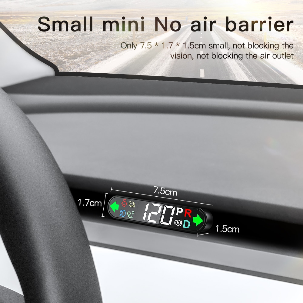 YZ HUD Head-up Display For Tesla Model 3 Model Y Speedometer