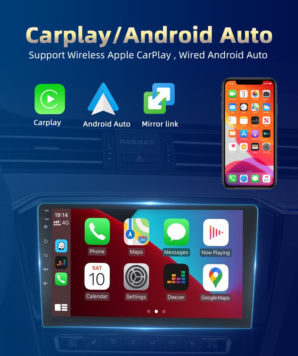 Podofo AutoRadio 2Din Android Radio Carplay For Hyundai I10 2014-2017 AI Voice 4G GPS Car Multimedia Player Stereo 2din - Robaizkine - Electronics Store