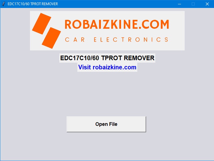 edc17 tprot remover