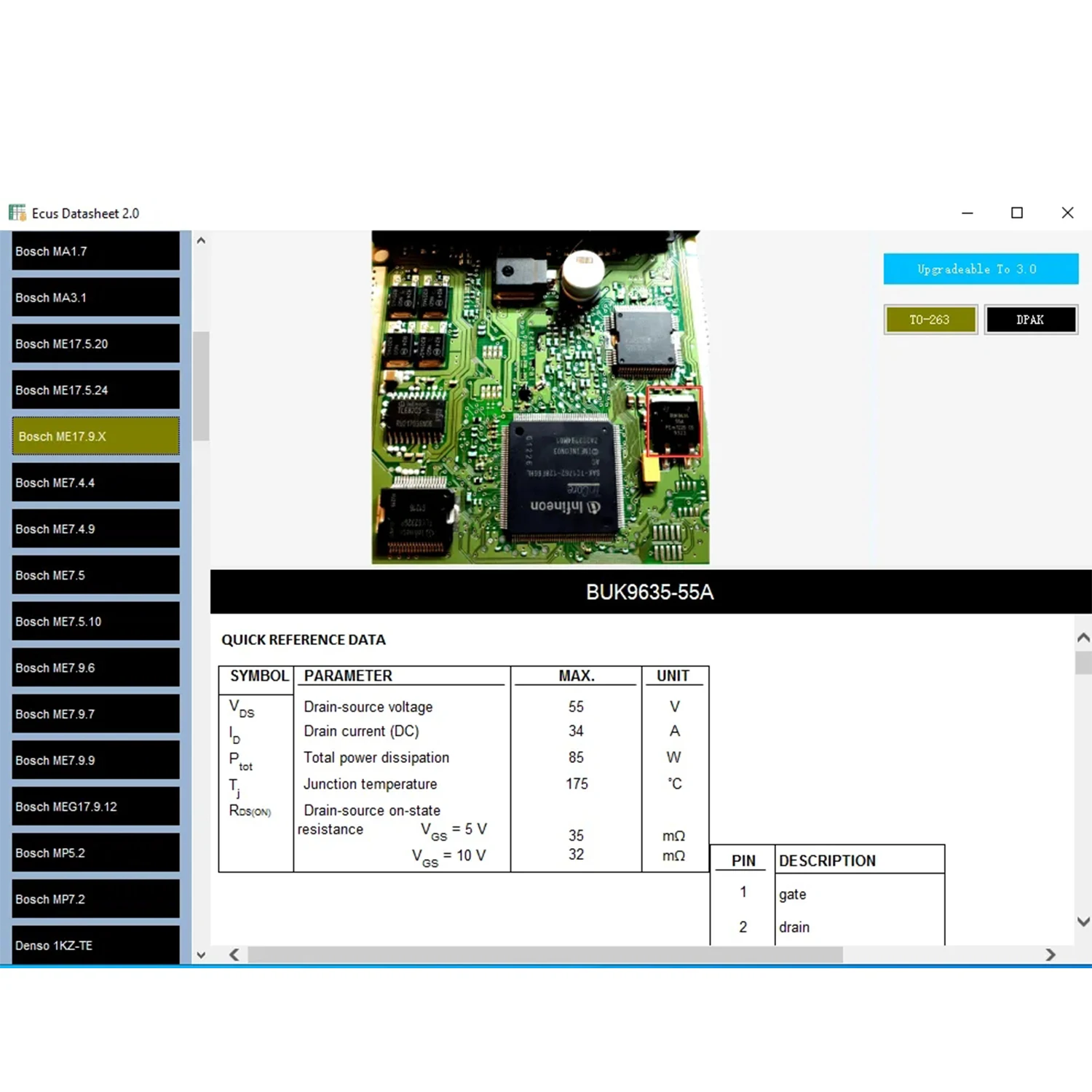 ECU Datasheet 2.0 - Comprehensive ECU Repair Reference - Image 3