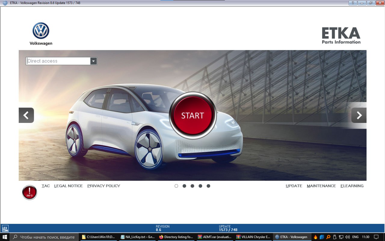 ETKA 8.6 (2025 Version) – Professional Electronic Parts Catalog for VAG (VW, Audi, Skoda, Seat)